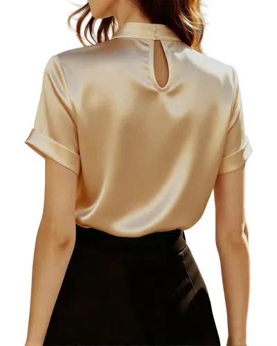 Vera Dolini Blouse In Gold