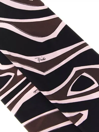 Pucci Labirinto Print Tights In Multi
