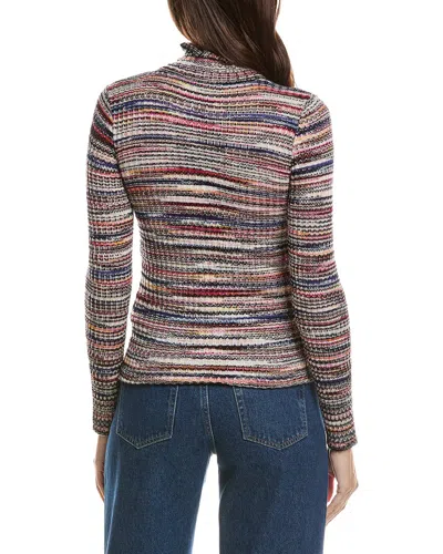 Missoni Rollkragenpullover Aus Rippstrick In Space-dye-optik In Multi