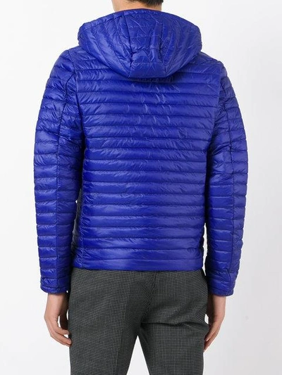 Shop Save The Duck Padded Jacket - Blue