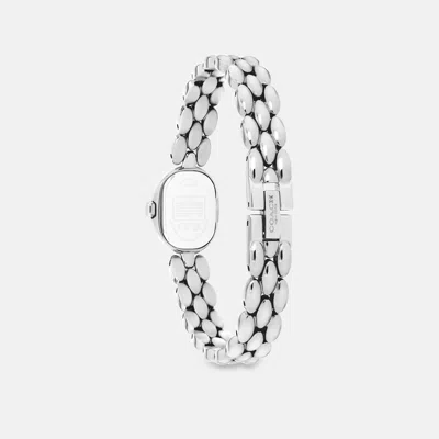 Coach Mini Sammy Watch In Silver