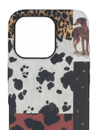 Bimba Y Lola Iphone 16 Pro Patchwork Pony Hard Case In Multi