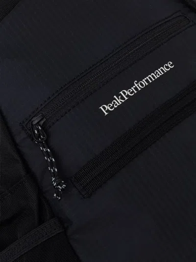 Peak Performance Logo-print Single-strap Backpack In Black
