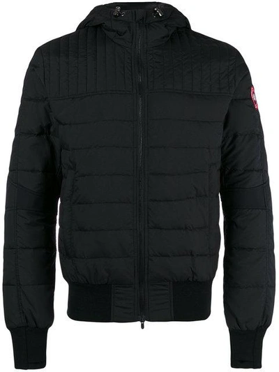 Canada Goose Padded Jacket In Black