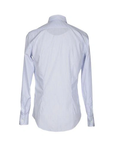 Shop Lanvin Striped Shirt In White