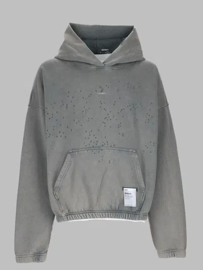 Satisfy Distressed Hoodie In Gray