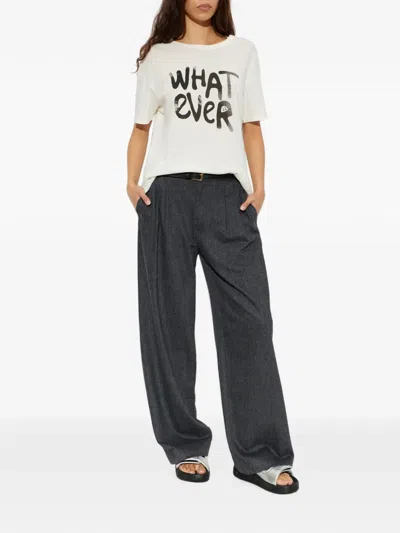R13 Whatever 13 Printed Cotton And Cashmere-blend Jersey T-shirt In Multi