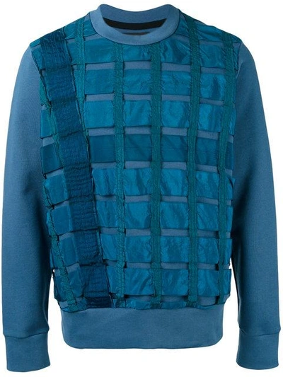 Christopher Raeburn 'remade Airbrake' Sweatshirt - Blue