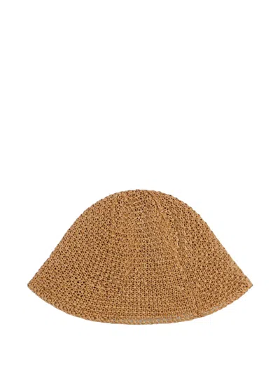 Givenchy Paris Raffia-effect Bob In Brown