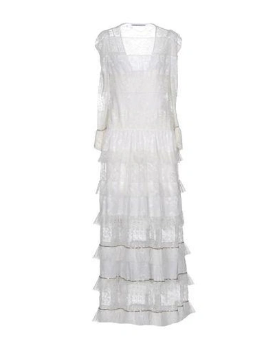 Shop Givenchy Long Dresses In White