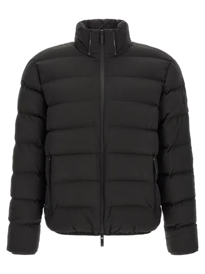Moncler Down Jacket In Black