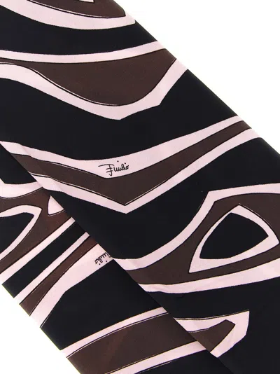 Pucci Labirinto Print Tights In Multi