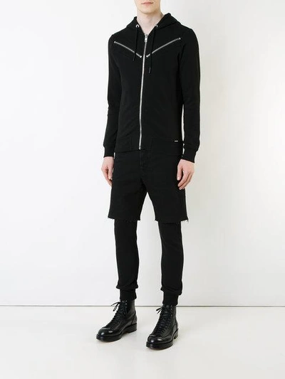 Shop Diesel Zipped Hoodie