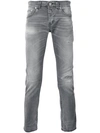 DONDUP distressed skinny jeans,UP168DS156UO10N11944419