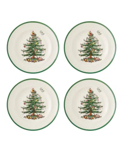 Spode Christmas Tree 12-piece Dinnerware Set, Macys Exclusive In Multi