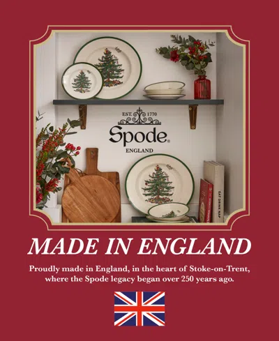 Spode Christmas Tree 12-piece Dinnerware Set, Macys Exclusive In Multi