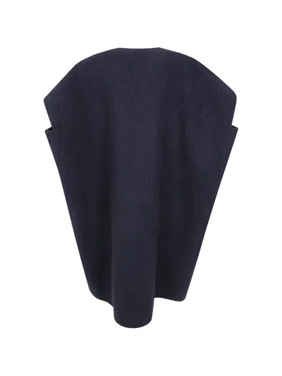 Sofie D'hoore Oversized Wool Jacket In Blue