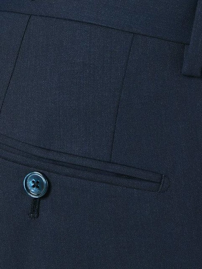 Shop Dolce & Gabbana Formal Three-piece Suit - Blue