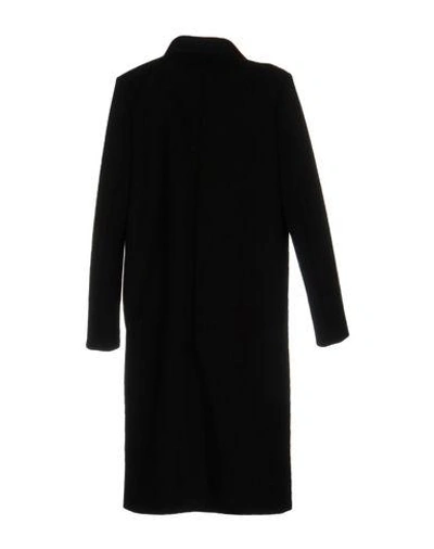 Shop Fausto Puglisi Coat In Black