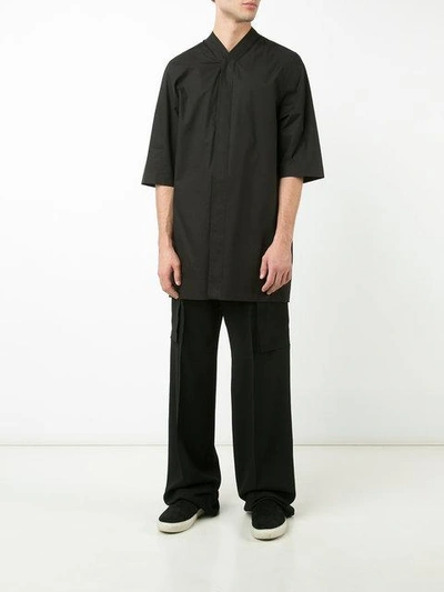 Shop Rick Owens Cargo Pants - Farfetch In Black