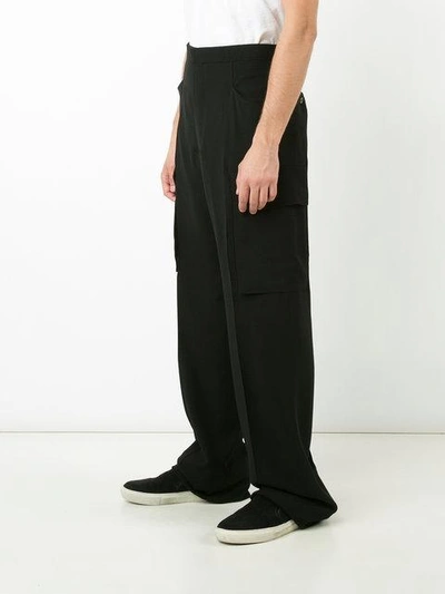 Shop Rick Owens Cargo Pants - Farfetch In Black