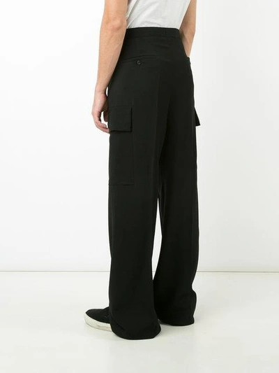 Shop Rick Owens Cargo Pants - Farfetch In Black