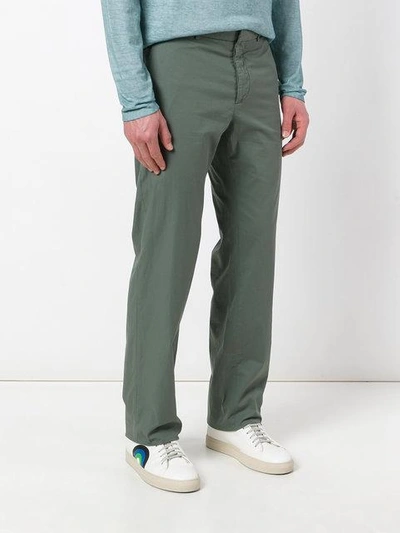 Shop Jil Sander Flared Leg Chinos