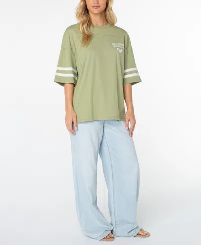 Roxy Game Day Tee In Green
