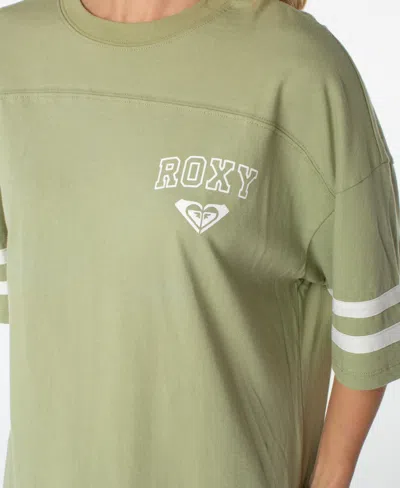 Roxy Game Day Tee In Green