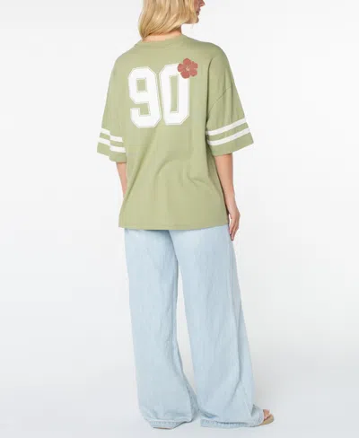 Roxy Game Day Tee In Green