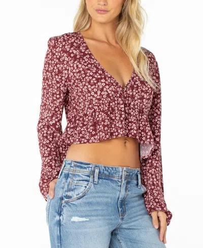 Roxy Night Sky Top In Pink