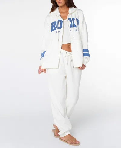 Roxy Sunset Zip Top In White