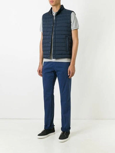 Shop Herno Gilet Jacket