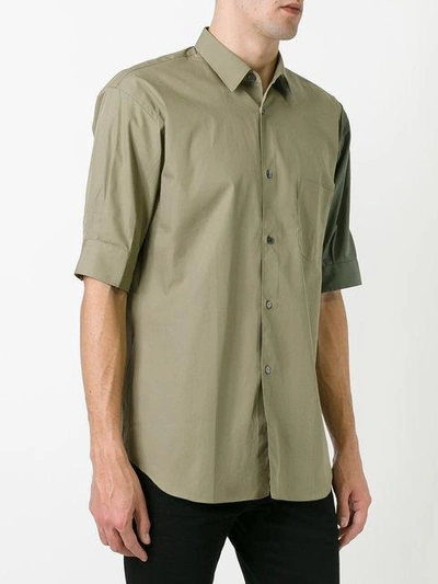 Shop Comme Des Garçons Shirt Contrast Sleeve Shirt