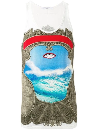 Shop Givenchy Eye Print Tank Top