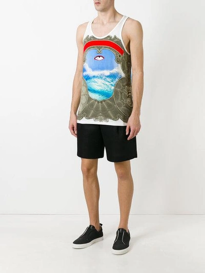 Shop Givenchy Eye Print Tank Top