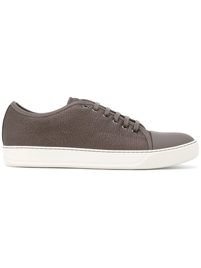 Lanvin Toe-capped Sneakers - Grey