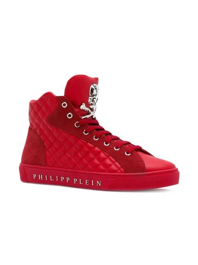 Shop Philipp Plein 'california' Hi-top Sneakers