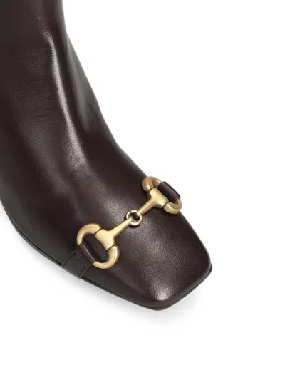 Mara Bini Leather Ankle Boots In Multi