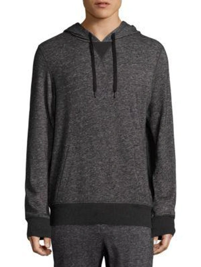 Shop 2(x)ist Core Hooded Pullover In Black Heather
