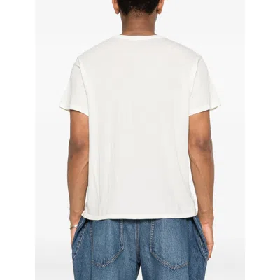R13 Offwh T-shirt In White