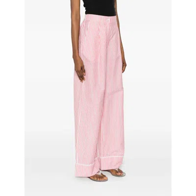 Riviera® Striped-pattern Pants In Pink