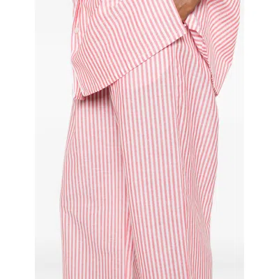 Riviera® Striped-pattern Pants In Pink