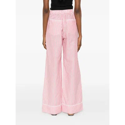 Riviera® Striped-pattern Pants In Pink