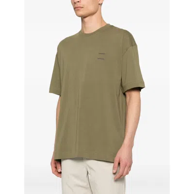 Samsoe & Samsoe Samsoe Samsoe Joel T-shirt In Green