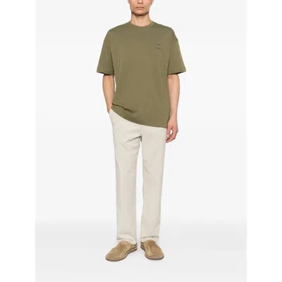 Samsoe & Samsoe Samsoe Samsoe Joel T-shirt In Green