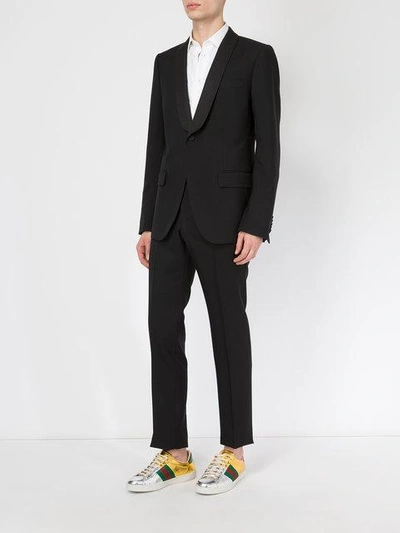 Shop Gucci Formal Suit In Black