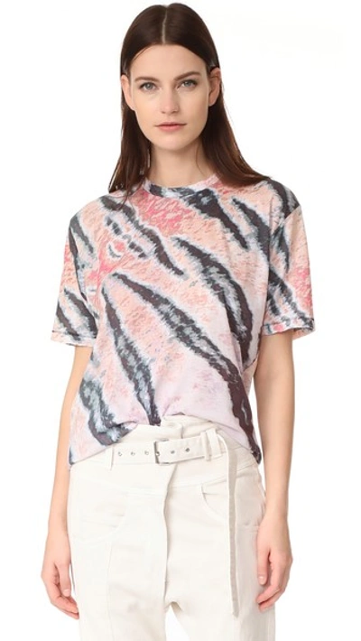 Baja East Tiger Print Tee