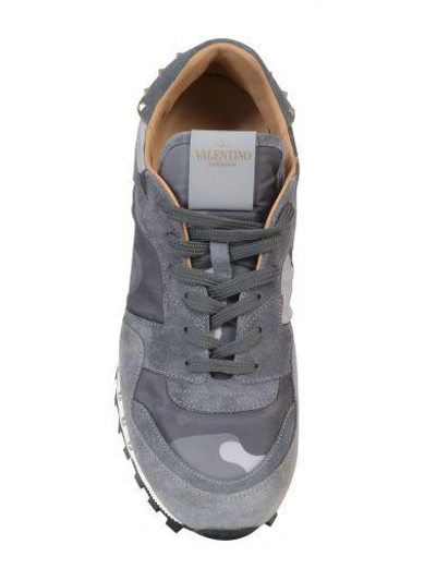 Shop Valentino Garavani  Garavani Sneaker In Grey