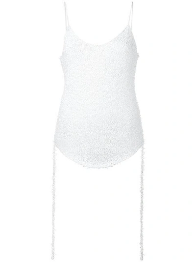 Shop Irene Spangle Camisole Top - White